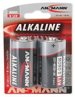ANSMANN 1x2 Alkaline Mono D LR