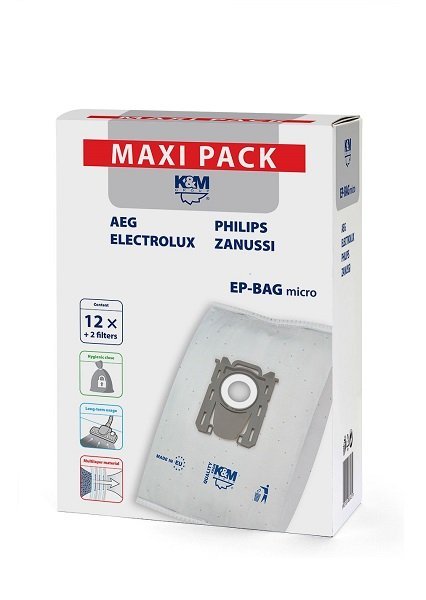 K&M Maisi putekļu sūcējam ELECTROLUX /
