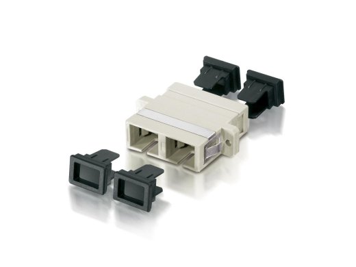 EQUIP SC FIBER OPTIC ADAPTER OM4