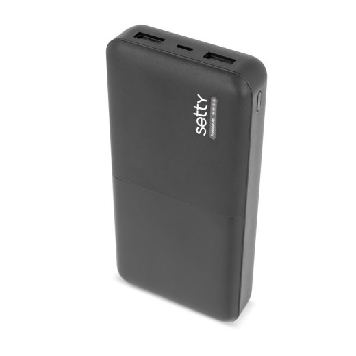 Setty Power Bank 20000mAh Universāla Ārējas