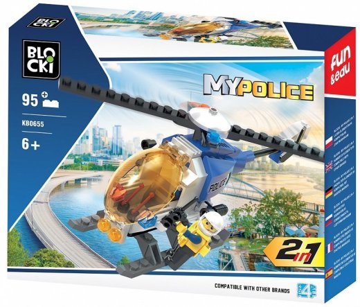 Blocki MyPolice Policijas Helikopters / KB0655