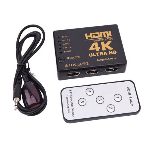 RoGer HDMI 4K ātrgaitas sadalītājs 5