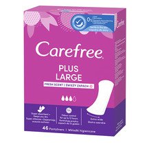 Carefree Plus Large Panty liners 48