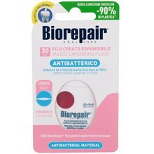 Biorepair Antibacterial Waxed Expanding Floss -