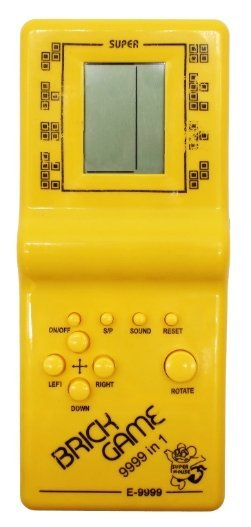 RoGer Elektroniskā Spēle Tetris Dzeltens