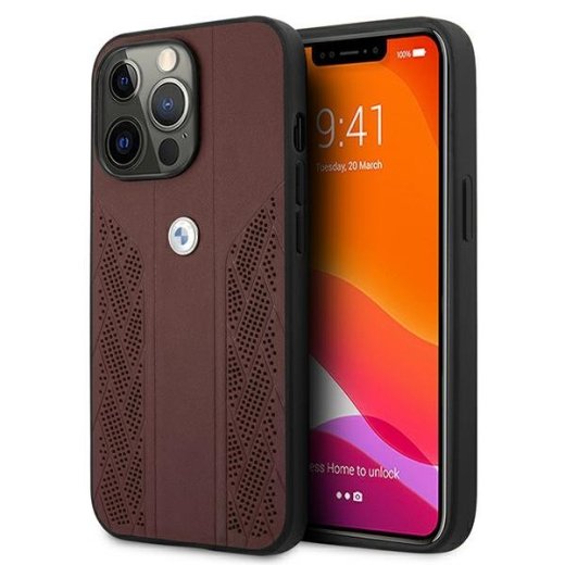 BMW BMHCP13XRSPPR Back Case Aizmugurējais Ādas