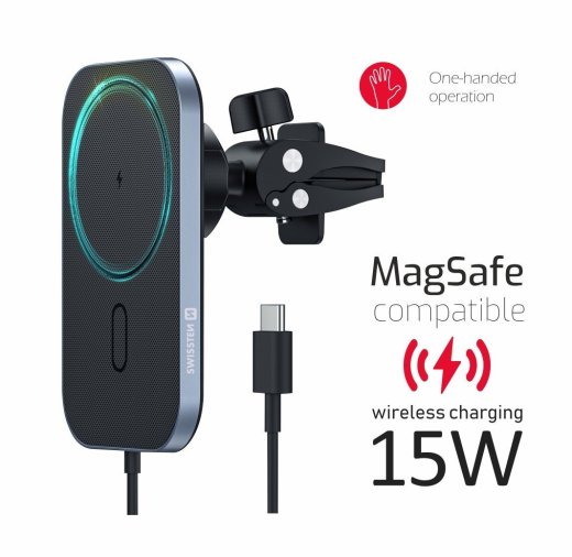 Swissten Magsafe Air Vent Turētājs Gaisa
