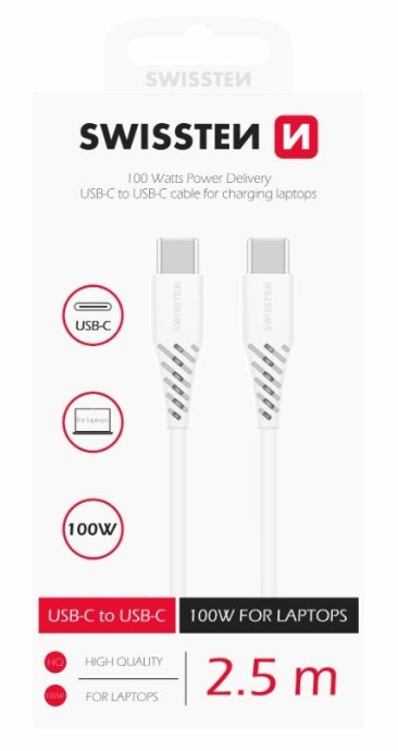 Swissten Power Delivery Data Cable USB-C