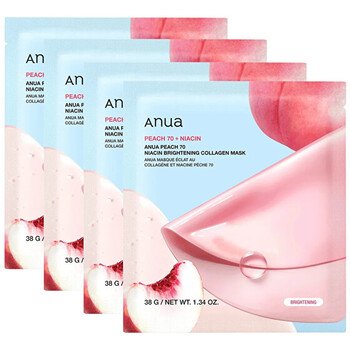 Anua Niacin Brightening Collagen Mask Set
