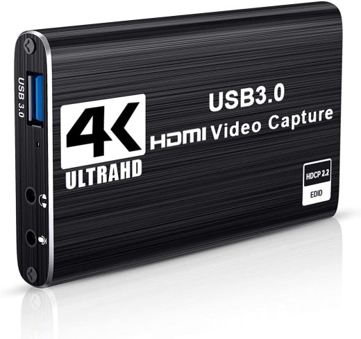 RoGer HDMI Video Capture Card 4K@60FPS