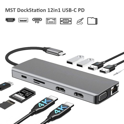 RoGer MST Dock Station 12in1 Lite
