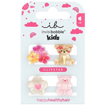 Invisibobble Clipstar Kids Bearly Bloomed -