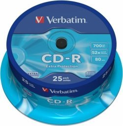 Verbatim Matricas CD-R 700MB 1x-52x Extra