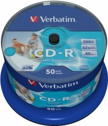 Verbatim Matricas CD-R AZO 700MB 1x-
