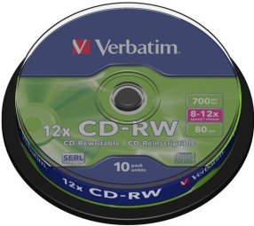 Verbatim Matricas CD-RW SERL 700MB 12x