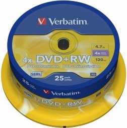 Verbatim Matricas DVD+RW SERL DLP 4