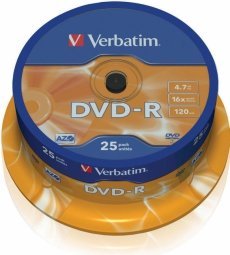 Verbatim Matricas DVD-R AZO  4.7GB