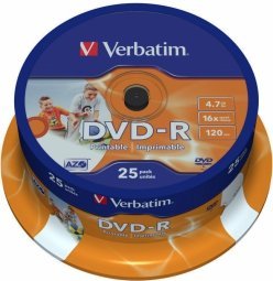 Verbatim Matricas DVD-R AZO 4.7GB