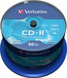Verbatim Matricas CD-R 700MB 1x-52x Extra