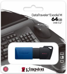 Kingston DataTraveller Exodia M 64GB Zibatmiņa