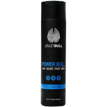 CrazyBull Power Bull Hair-Beard-Face-Body Shampoo -