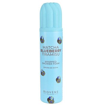 Biovène Matcha Blueberry Tiramisu Shower Foam