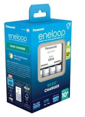 Panasonic Eneloop Smartplus Baterijas Lādētājs +