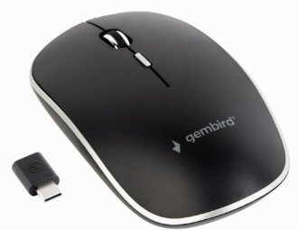 Gembird Silent Bezvadu Type-C Datorpele