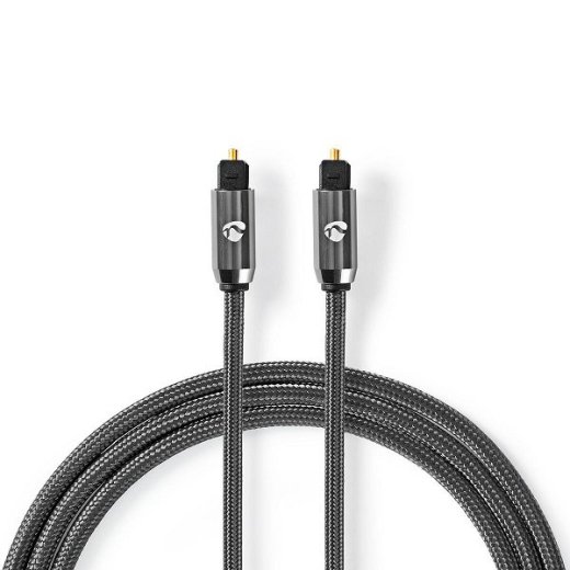 NEDIS CATB25000GY10 TosLink Optiskais audio kabelis
