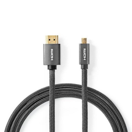 Nedis CVTB34700GY20 Ātrgaitas HDMI™ Kabelis ar