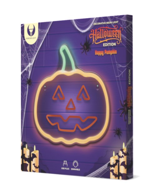 Forever Neolia HAPPY PUMPKIN Neon LED