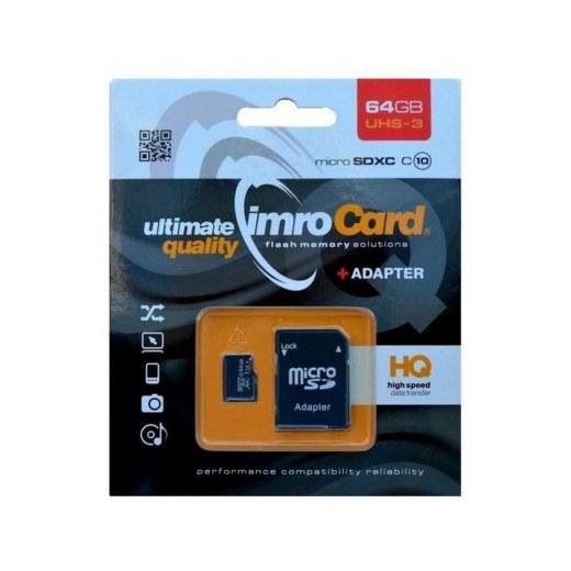 Imro Atmiņas Karte microSDXC 64GB /