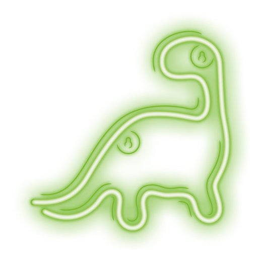 FOREVER Neolia NNE01 DINOSAUR Neon LED