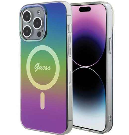 Guess IML MagSafe Iridescent Case Aizsargapvalks