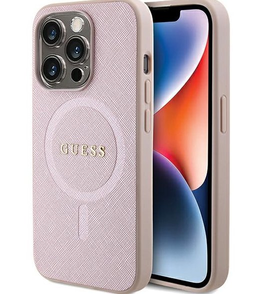 Guess PU Saffiano MagSafe Case Aizsargapvalks