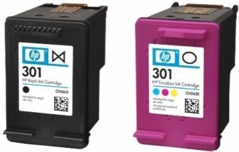 HP 301 Combo Pack Black/Color Inkjet
