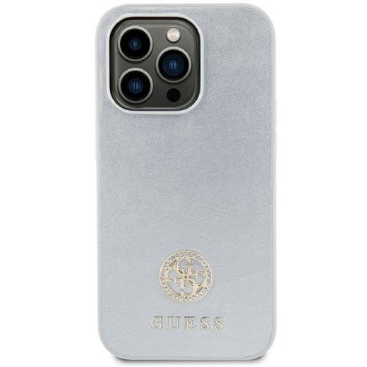 Guess Strass Metal Logo Back Case