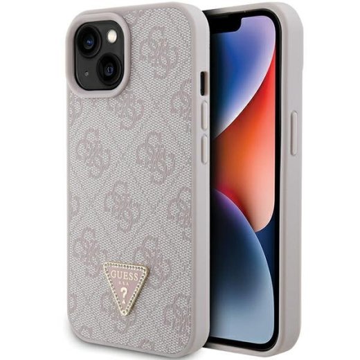 Guess PU Leather 4G Triangle Strass