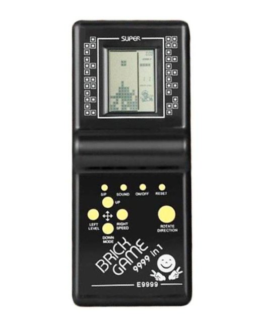 RoGer Elektroniskā spēle Tetris Melns