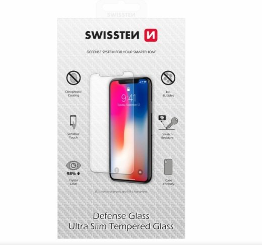Swissten Ultra Slim Tempered Glass Premium