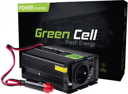 GREENCELL Green Cell 12V uz 230V