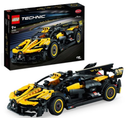 LEGO 42151 Technic Bugatti Bolide Konstruktors
