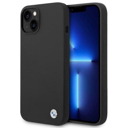 BMW BMHCP14SSILBK Aizmugurējais Apvalks Priekš Apple