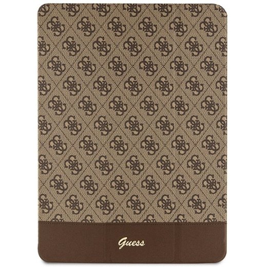 Guess GUFCP12PS4SGW Grāmatveida Apvalks Priekš iPad Pro 12.9"