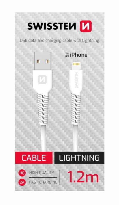 Swissten Data Kabelis USB / Lightning