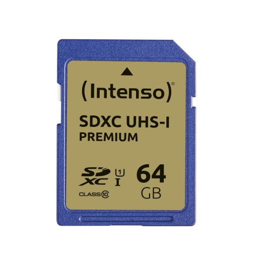INTENSO SDXC-Card 64GB, Premium, Class 10