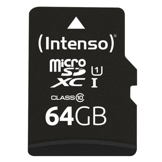 INTENSO microSDXC Card 64GB Premium Class