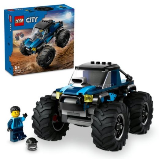 LEGO 60402 Blue Monster Truck Konstruktors