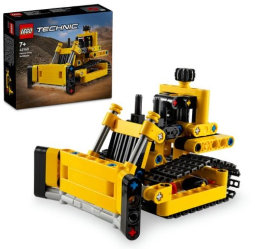 LEGO 42163 Heavy-Duty Bulldozer Konstruktors