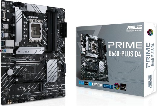 Asus Prime B660-Plus D4 Motherboard